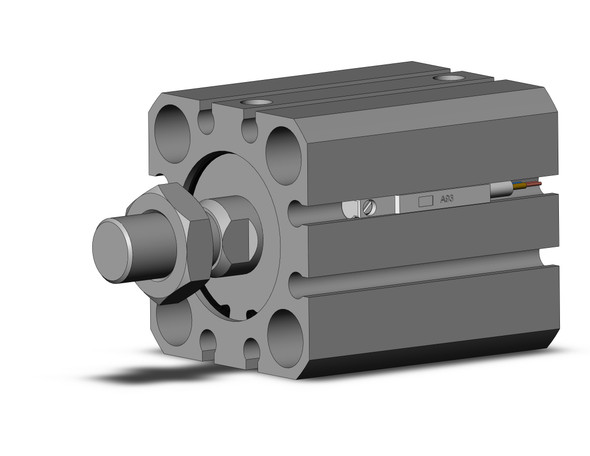 SMC CDQSBS25-10DCM-A93LS Cylinder, Compact