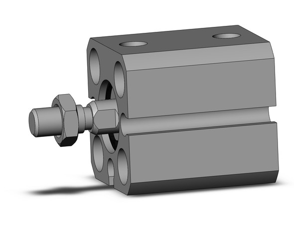 SMC CDQSB12-5DCM cylinder, compact