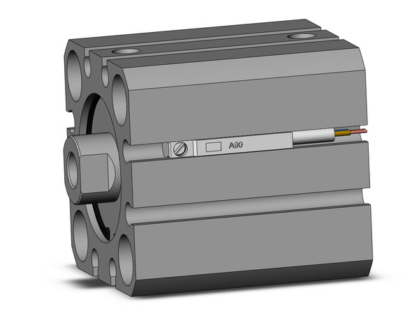 SMC CDQSB25-10D-A90S Cylinder, Compact