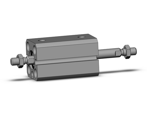 compact cylinder cyl, compact, dbl rod