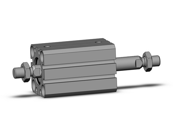SMC CDQSWB20-20DM compact cylinder cyl, compact, dbl rod