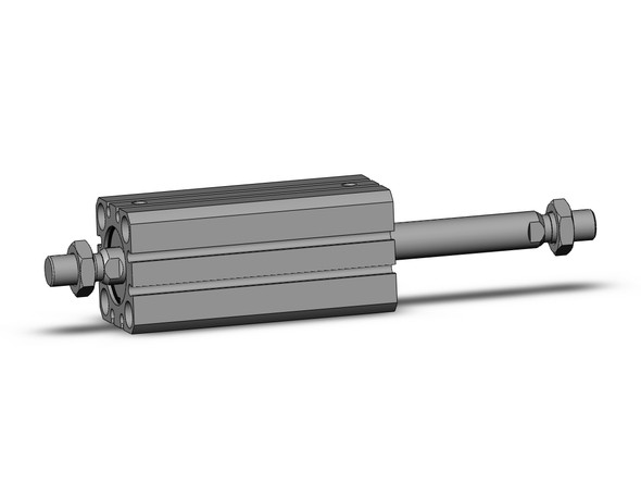 SMC CDQSWB25-50DCM compact cylinder cyl, compact, dbl rod