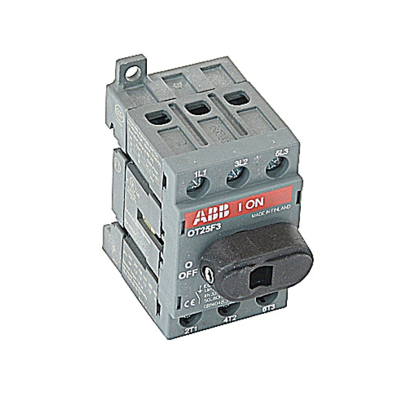 ABB OT25F3 switch 3p 25a ul508 nf 6mm