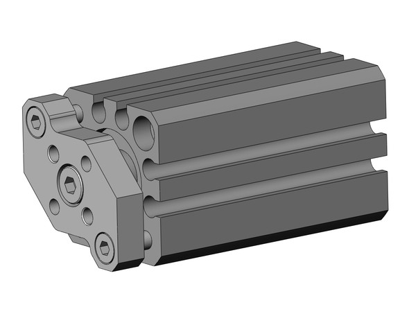 SMC CDQMB16-30 compact cylinder w/guide compact guide rod cylinder, cqm