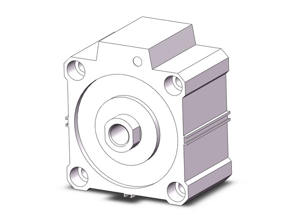 SMC CDQP2B100-10D Compact Cylinder, Cq2