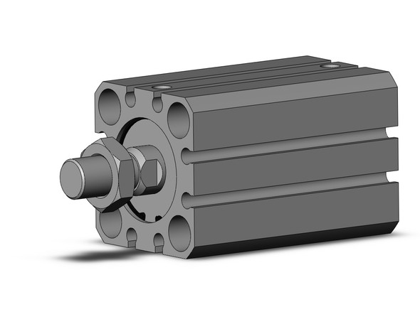 SMC CDQSL25-20D-M9BWSDPCS cyl, compact, dbl act, auto-sw, CQS COMPACT CYLINDER