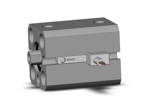 SMC CDQSB12-10D-M9BV Cylinder, Compact