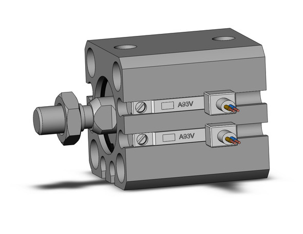 SMC CDQSB16-10DCM-A93V Cylinder, Compact