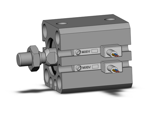 SMC CDQSB16-10DM-M9BVL compact cylinder cylinder, compact