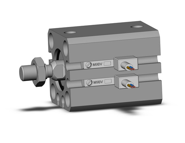 SMC CDQSB16-15DCM-M9BVL Cylinder, Compact