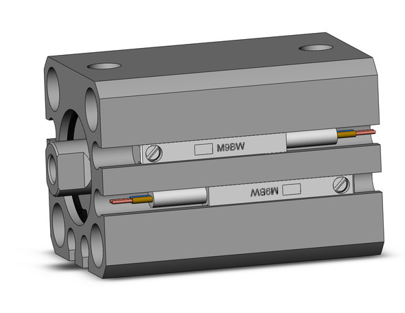 SMC CDQSB16-20D-M9BWL Cylinder, Compact