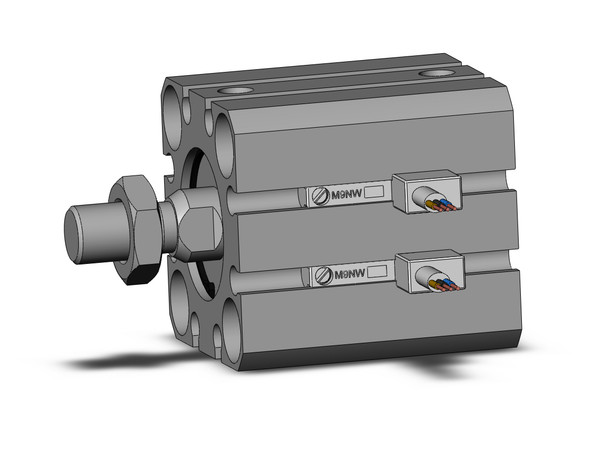 SMC CDQSB20-10DCM-M9NWVSAPC Cylinder, Compact