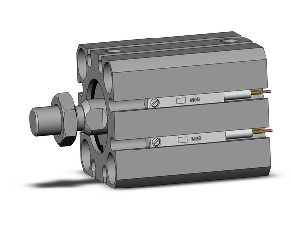 SMC CDQSB20-15DCM-M9BL Cylinder, Compact
