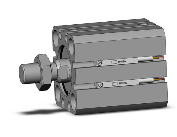 SMC CDQSB25-15DCM-M9NWL Cylinder, Compact