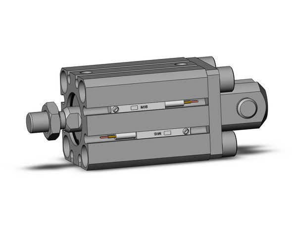 SMC CDQSD20-20DM-M9BL cylinder, compact