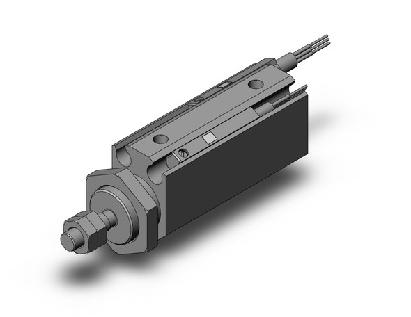 SMC CDJP2B10-15D-M9PSAPC round body cylinder pin cylinder, double acting, sgl rod