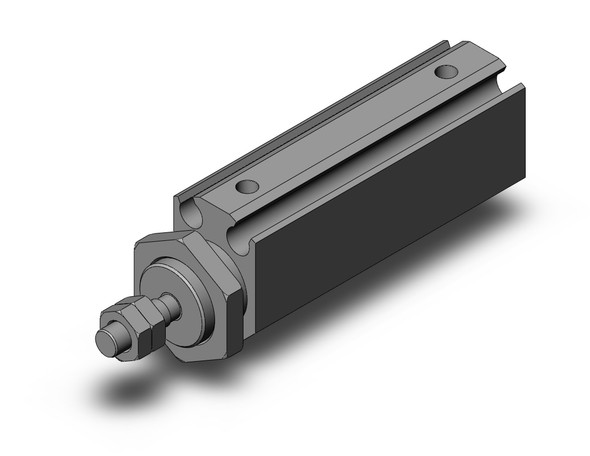 SMC CDJP2B10-25D round body cylinder pin cylinder, double acting, sgl rod