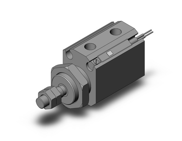 SMC CDJP2B16-5D-A90S Pin Cylinder, Double Acting, Sgl Rod