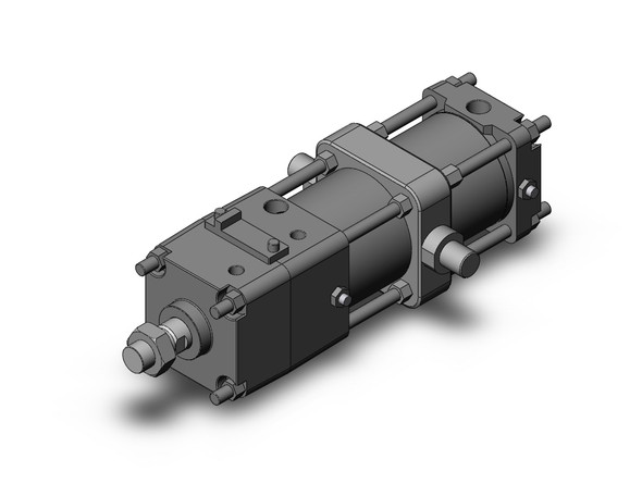 SMC CDLA2T100-150-E tie rod cylinder w/lock fine lock cylinder