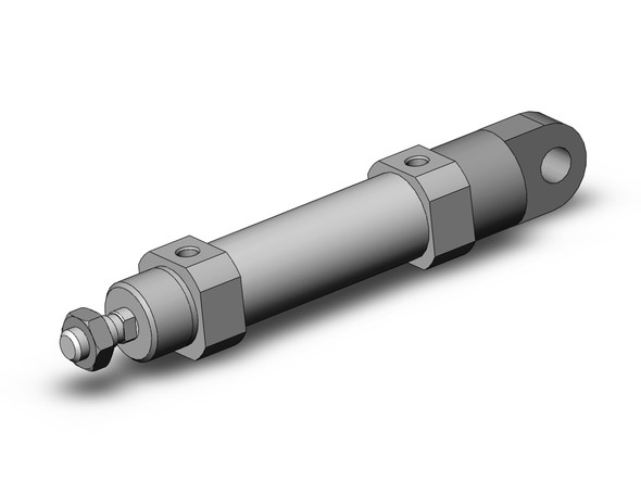 SMC CDM3C20-25 round body cylinder cyl, air, short type, auto sw capable