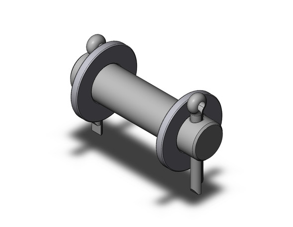 SMC CDP-2 round body cylinder double clevis pin