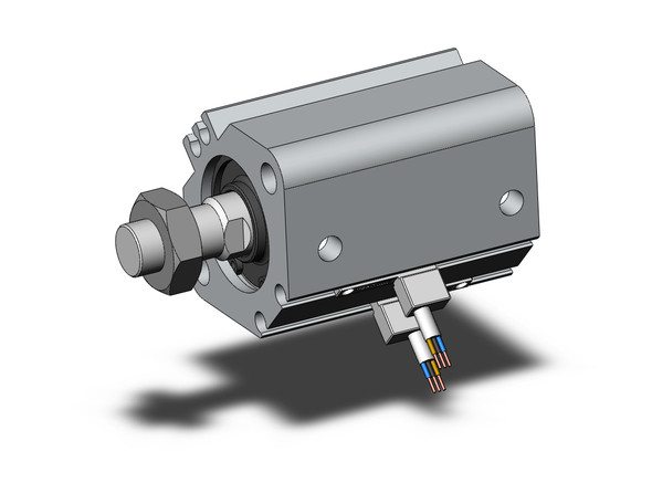 SMC CDQ2A25-20DCMZ-M9PV compact cylinder compact cylinder, cq2-z