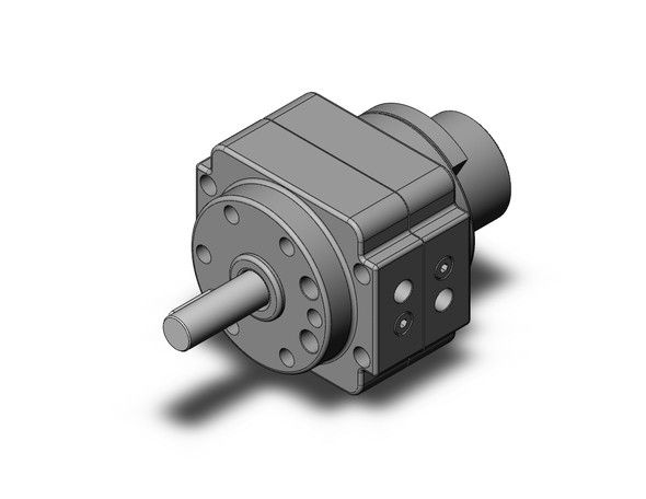 <h2>C(D)RB1*W50~100, Rotary Actuator, Vane Style</h2><p><h3>The CRB1 vane style rotary actuator is offered in 7 sizes (10-100mm). Rotation angles of up to 270  is possible for the entire series. The double vane style offered on the 90  and 100  rotation allows twice the torque of the single vane. Bearings are used throughout the series to support thrust and radial loads. In addition, rubber bumpers are used internally (except for size 10) making this series highly reliable. Optional auto switches can be moved anywhere along the circumference to allow mounting in a position that is most appropriate for your specifications.<br>- </h3>- New Style rotary actuator, vane type<br>- Compact, space saving body<br>- Direct mount applications possible<br>- Highly reliable<br>- Body side and axial direction ports<br>- Unrestricted auto switch mounting positions <p><a href="https://content2.smcetech.com/pdf/CRB1.pdf" target="_blank">Series Catalog</a>