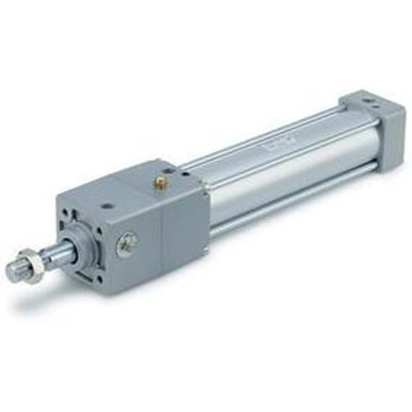 SMC MDNBL32-600-D tie rod cylinder w/lock cylinder, locking