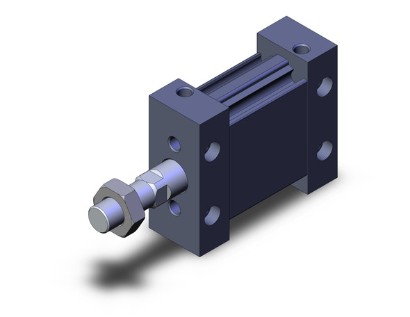 SMC MDUB25-10DMZ Cyl, Compact, Plate