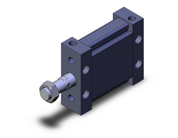 <h2>M(D)U-Z Plate Cylinder, Double Acting, Single Rod w/Auto Switch Mounting Groove</h2><p><h3>The MU plate single rod, double acting, cylinder, with its elliptical design, provides a low profile while maintaining force output. The MU cylinder can eliminate the need for higher operating pressures that may be required for typical flat cylinders. The oval piston shape also provides an intrinsic non-rotating function without having to use a rod with flats, offering increased bearing and seal life.<br>- </h3>- Double acting, single rod plate cylinder<br>- Possible to mount without brackets<br>- Auto switch mounting grooves prevent projection of auto switches<br>- Auto switches can be mounted in 4 directions<br>- Strokes up to 300mm<p><a href="https://content2.smcetech.com/pdf/MU_Z.pdf" target="_blank">Series Catalog</a>