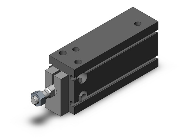 SMC CDUK20-40D compact cylinder cyl, free mount, non-rotating