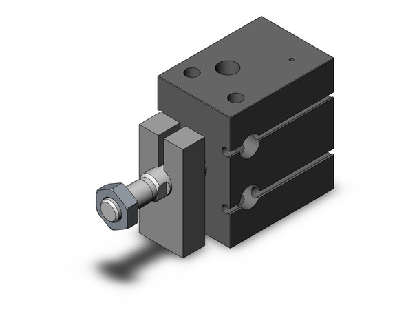 SMC CDUK32-5T compact cylinder cyl, free mount, non-rotating