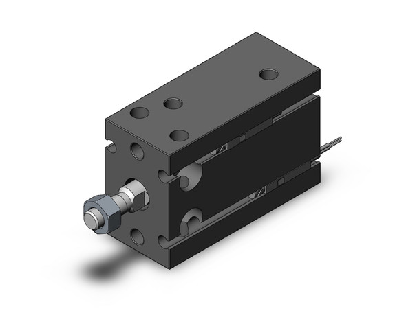 SMC CDU20-15D-A90 compact cylinder cyl, free mount