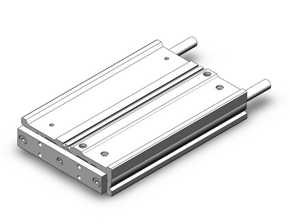 SMC MGPWL25-200 Guided Cylinder, Wide Type