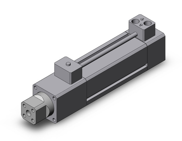 <h2>MGZ-R, Double Power Cylinder, Non-rotating, End Lock</h2><p><h3>The MGZ series is a non-lube double power air cylinder available in both rotating and non-rotating styles. The MGZ s unique design doubles the pressurized area for extension making the MGZ an ideal cylinder for lifting and pressing operations. The front end lock style MGZ holds the rod when extended. </h3>- Non-rotating, double power cylinder with rod-side end lock<br>- Bore sizes (mm): 40, 50, 63<br>- Standard strokes from 75 to 1000mm<br>- Port thread types: PT, NPT, G<br>- Auto switch capable<br>- <p><a href="https://content2.smcetech.com/pdf/MGZ.pdf" target="_blank">Series Catalog</a>