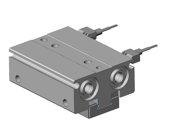 SMC MHF2-12D-M9BV gripper cylinder, mhf2, low profile air gripper