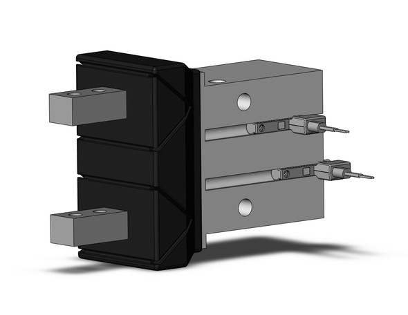 SMC MHZJ2-20DF-M9BWVL Gripper, Mhz, Parallel Style Air Gripper