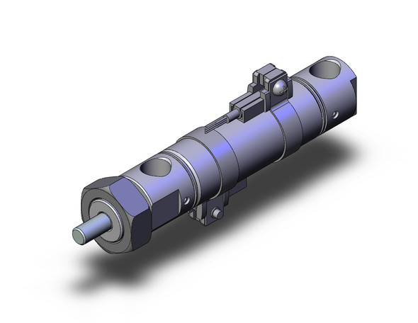 ncm round body cylinder        he                             .75 inch ncm   dbl-act auto-sw cylinder <p>*image representative of product category only. actual product may vary in style.