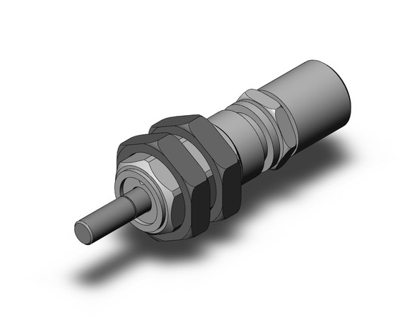 SMC CJPB6-5H4-XC17 pin cylinder, sgl acting, spring return