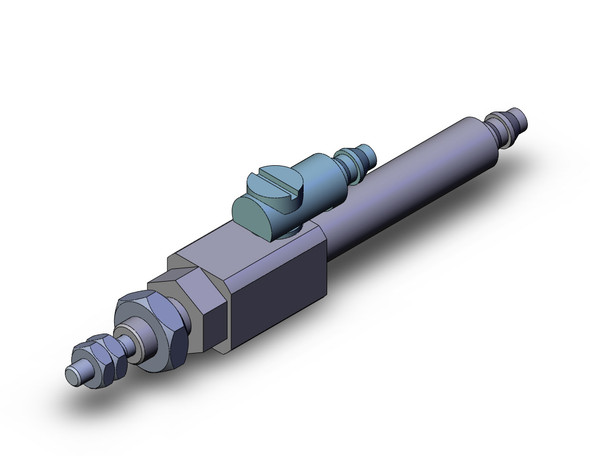 <h2>CJ1, Air Cylinder, Double Acting, Single Rod</h2><p><h3>The CJ1 series micro single rod, double acting cylinder is ideal for completing  small, delicate tasks.  The barb on the cylinder cap  will accept either millimeter or inch size tubing.  The fitting on the rod cover side has been provided with a variable piping direction.  Don t allow space constraints to cramp your design.  Available with a basic mounting option.</h3>- Air cylinder<br>- Double acting, single rod<br>- Bore size: 4mm<br>- Mounting: basic<br>- Non switch capable<br>- <p><a href="https://content2.smcetech.com/pdf/CJ1.pdf" target="_blank">Series Catalog</a>