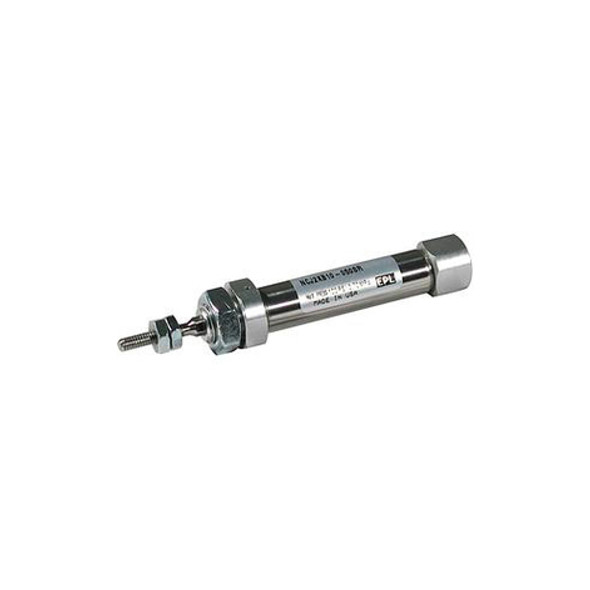 SMC - CJ2KB16-125 - CJ2KB16-125 Round Body Non-Repairable Air Cylinder - 16 mm Bore x 125 mm Stroke, Double-Acting, Basic Mount, Single Rod, M5x0.8 Rod Size, M5x0.8 Female ISO