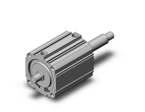 <h2>NC(D)Q8W, Compact Cylinder, Double Acting, Double Rod</h2><p><h3>SMC s double acting, double rod version of the NCQ8 series is a square body, compact interchange type cylinder that allows close center to center mounting.  Mounting of the auto switch is easy and is mountable on multi-sides. Use of the retaining ring method improves maintenance performance. Replacing seals is easily obtained by removing the collar.</h3>- Double acting, double rod type<br>- Cylinder stroke range: 1/8    4 <br>- Maximum operating pressure: 200PSI<br>- Operating temperature range: 15   150 F<br>- Auto switch capable<br>- <p><a href="https://content2.smcetech.com/pdf/NCQ8.pdf" target="_blank">Series Catalog</a>