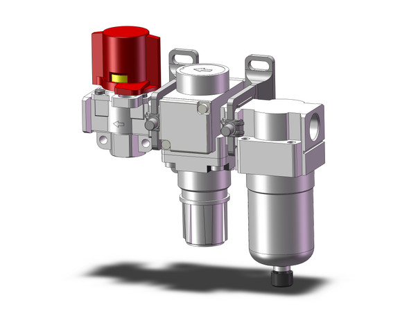 SMC AC20B-N02E3-V-CRZ-B F/R Combo Modular