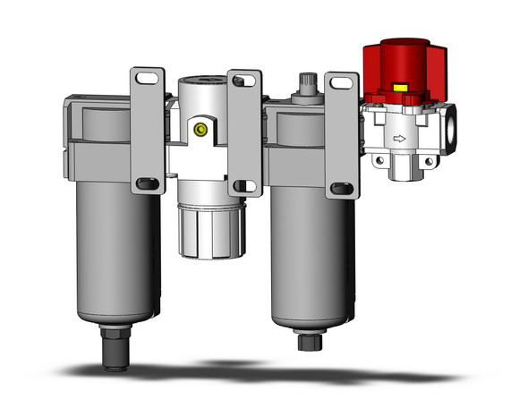 SMC AC40-N04DG-V-8RZ-A Modular F.R.L.