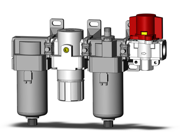 SMC AC40-04-V-2-A modular f.r.l. f/r/l combo modular