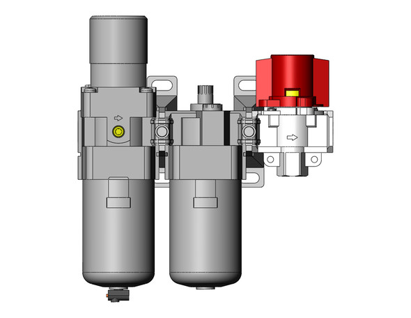 SMC AC40A-N03-V-Z-A Modular F.R.L.