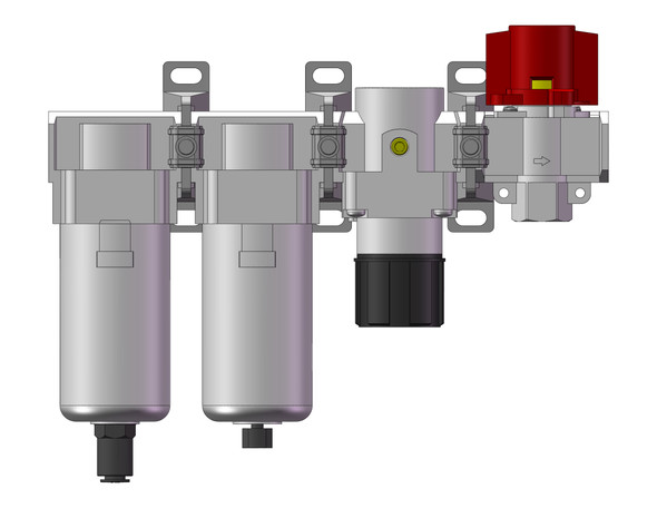 SMC AC40C-N06D-V-Z-A Modular F.R.L.