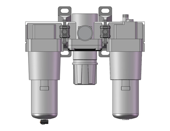 SMC AC50-10G-B F/R/L Combo Modular