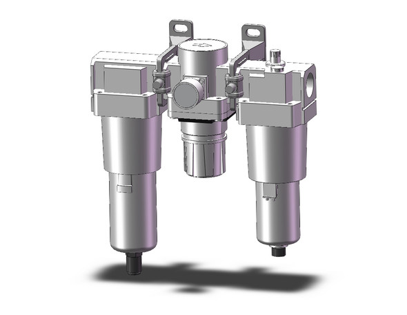 SMC AC60-N10DG-2Z-B Modular F.R.L.