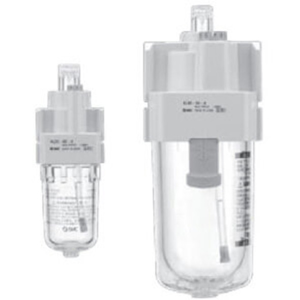 SMC AL20-N02B-CRZ-A lubricator, modular f.r.l. lubricator
